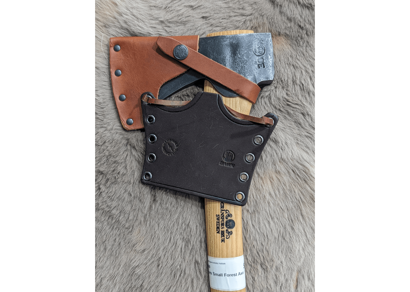 Leather Axe Handle Guard