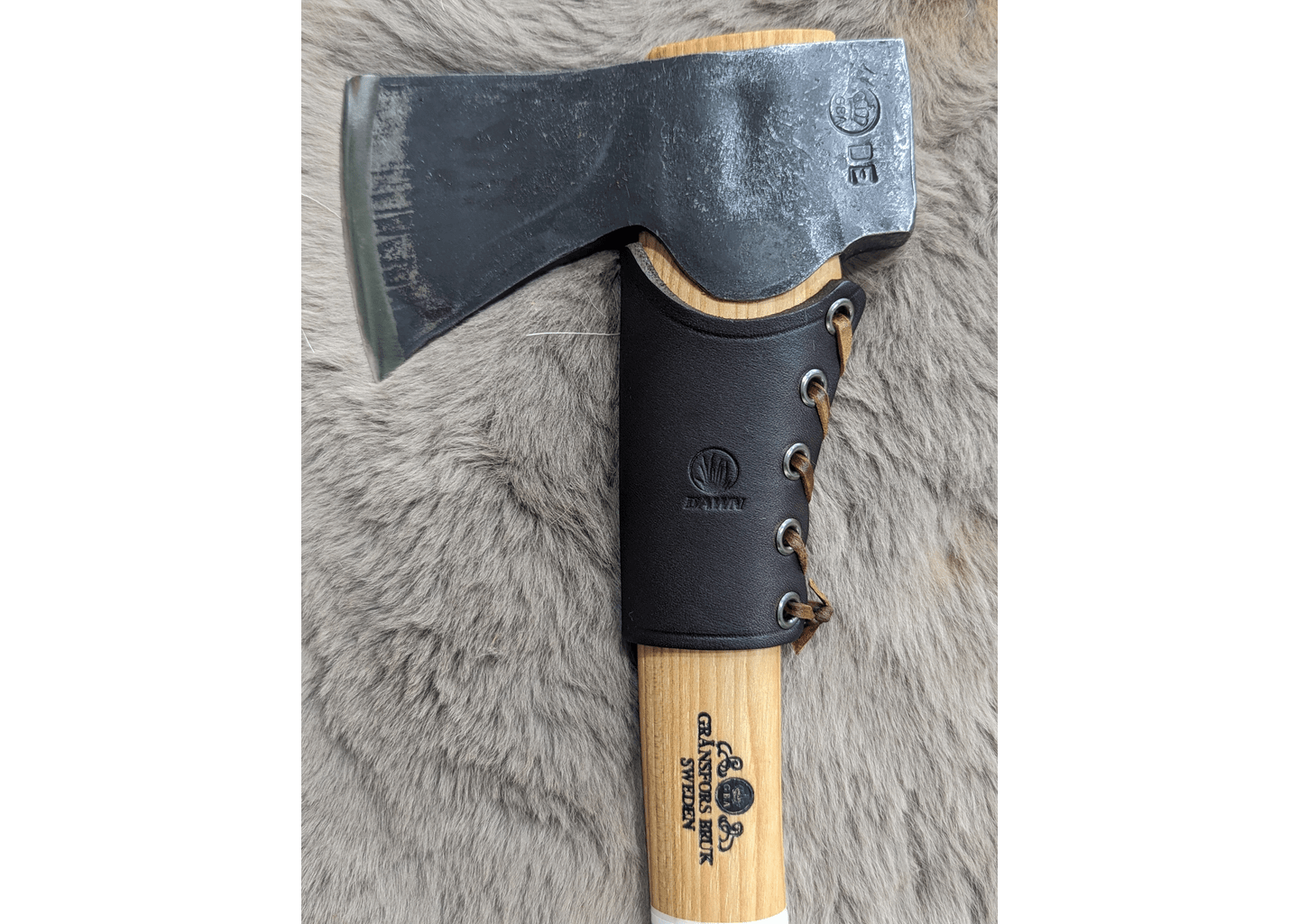 Leather Axe Handle Guard