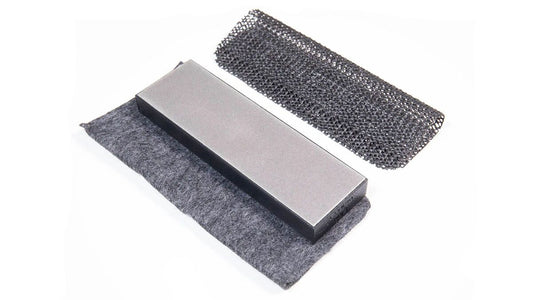 Dianova Lapstone Önne – Double sided Diamond Whetstone (300/600 Grit) Plate - Coarse & Fine 300/600 grit - With Antislip mat